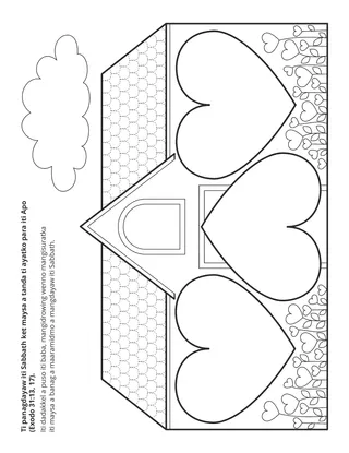 panid ti aktibidad: Maysa a pagilasinan iti ayatko para iti Apo ti panangdayaw iti Sabbath