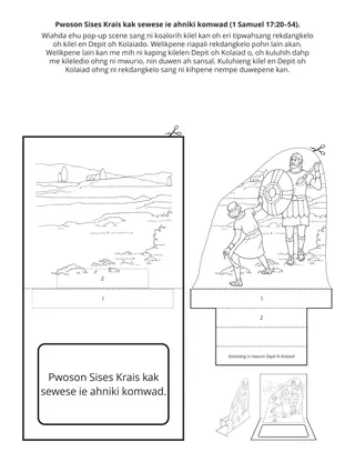 Praimeri akdipidi peit: Pwoson Sises Krais kak sewese ie en ahniki komwad