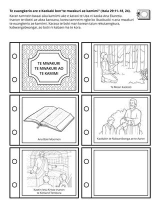 Iteraniba n ana waaki ni kakukurei te Moanrinan: Kaokan te euangkerio bon te “mwakuri ae kamimi”