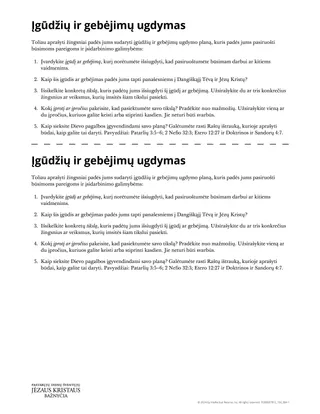 Įgūdžių ir gebėjimų ugdymas