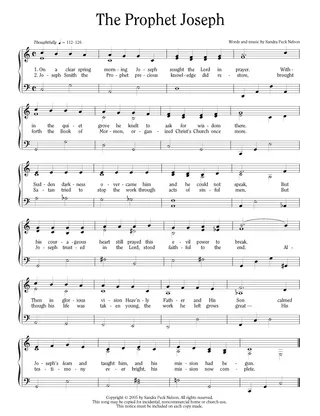 music, The Prophet Joseph