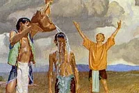 Grain began to grow again