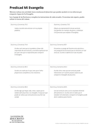 Predicad Mi Evangelio
