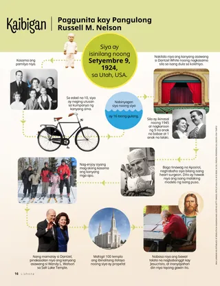 artikulo tungkol kay Pangulong Nelson para sa mga bata