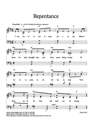 Music, Repentance