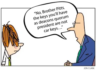 young man and bishop