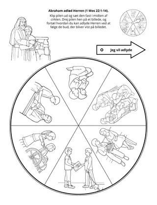 Primary aktivitetsside: Abraham adlød Herren