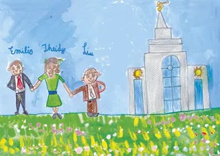 Liu C., age 7, Ecuador