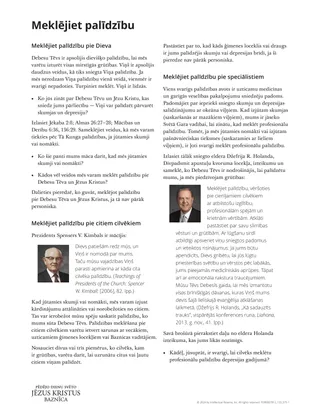 Meklējiet palīdzību