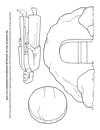 Tsebe ya tiro ya Poraemari: Jeso o tsoseditswe nna.