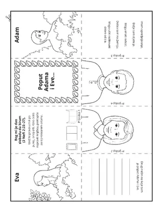 stranica aktivnosti: poput Adama i Eve, imam mogućnost opredjeljivanja