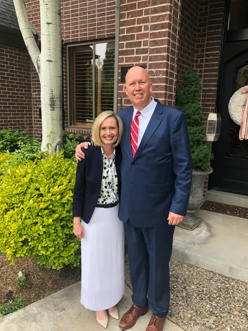 Sister Cordon and John Lund