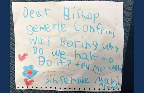 Letter from Marin Arnold