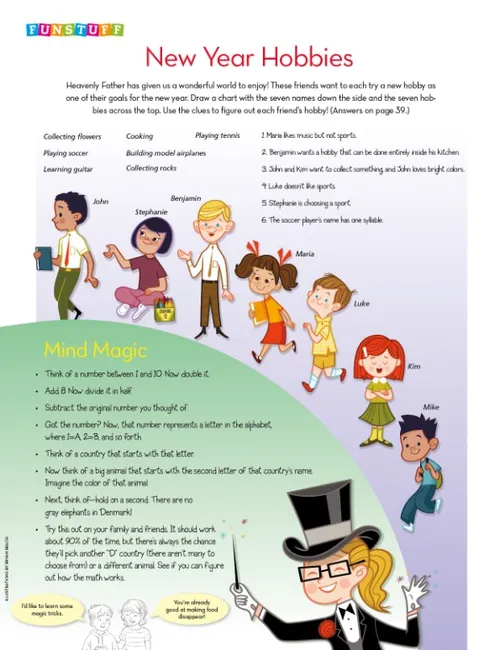 Funstuff: New Year Hobbies