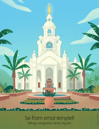 poster of temple in Brazil