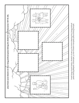 ektiviti pes bilong ol pikinini