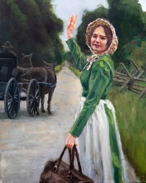 cyrena waving goodbye