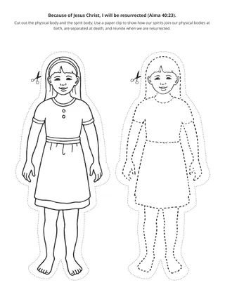 activity page: I will be resurrected