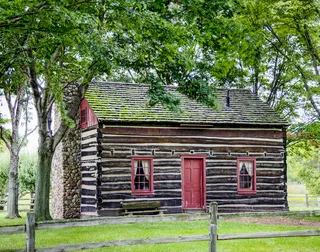 Peter Whitmer log cabin