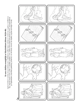 radošā lappusīte: es varu dalīties evaņģēlijā ar citiem