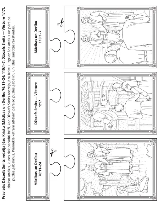 radošā lappusīte: Džozefs Smits redzēja Jēzu Kristu