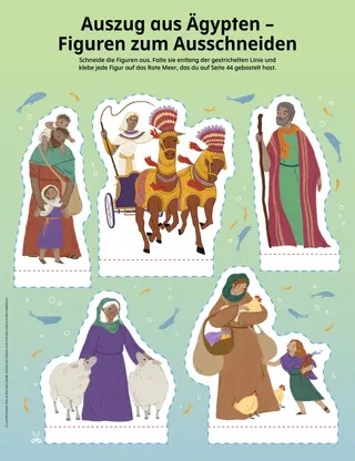 Artikel (PDF) mit Figuren zum Ausschneiden