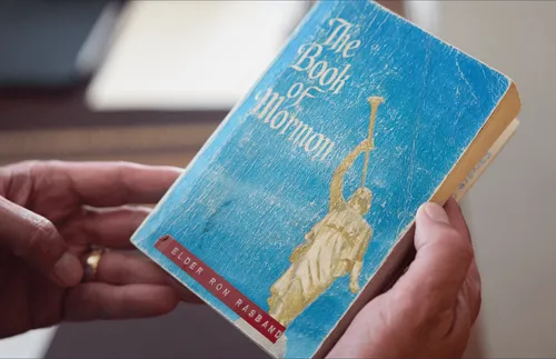 Elder Rasband’s copy of the Book of Mormon