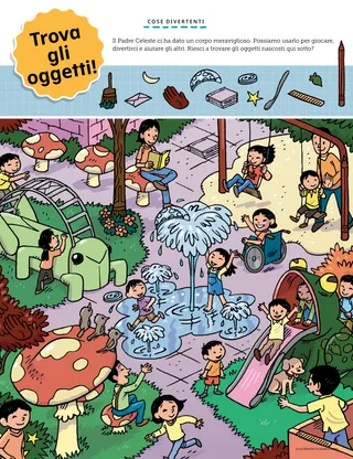 children playing at playground