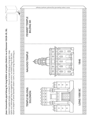 ektiviti peis bilong ol pikinini