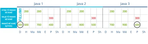 Qarkullim ideal i parave në dorë