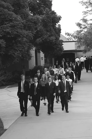 Missionaries at the MTC