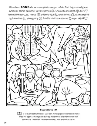 Eleventh Article of Faith coloring page