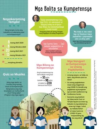 November 2021 Friend magazine.