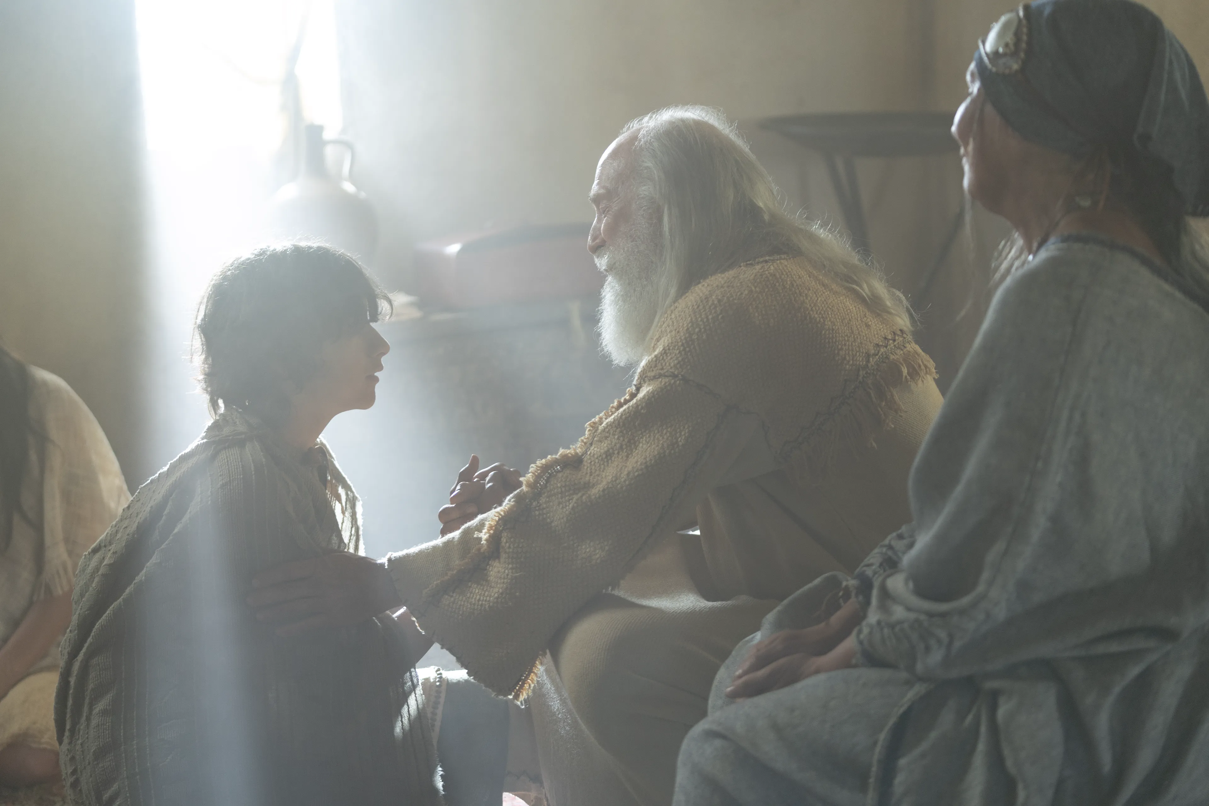 Lehi counsels his son Jacob.