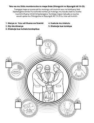dibeji dia tshibilu bua bana