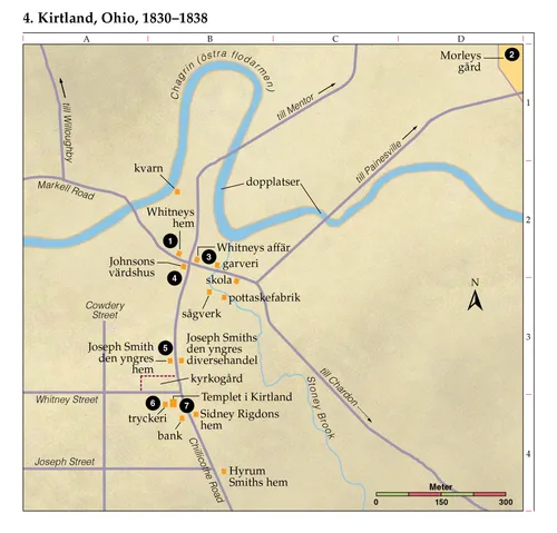 Karta 4 över kyrkans historia