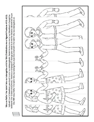 peesi ʻekitivitī maʻá e fānaú