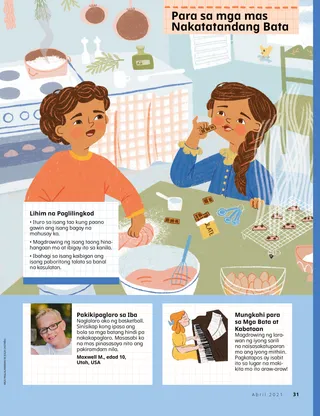 boy and girl cooking together