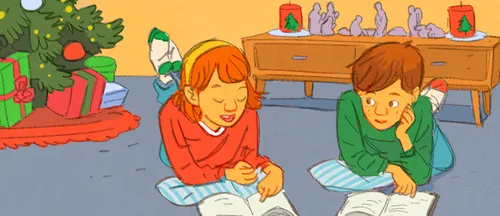 Matt and Mandy reading scriptures together