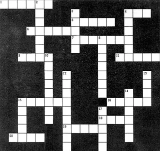 Crossword puzzle