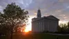Nauvoo Temple at sunset