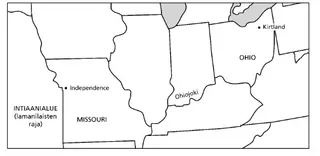 map, northeastern US