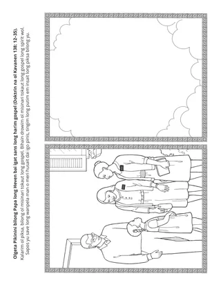 ektiviti peis bilong ol pikinini