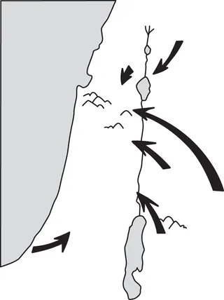 nations that challenged Israel’s right in Promised Land