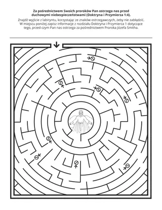 strona z zadaniami dla dzieci