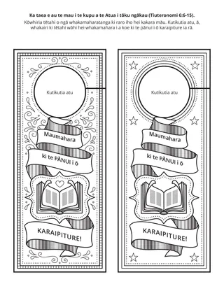 whārangi mahi Paraimere: E taea ana e au te pupuri i te kupu a te Atua i roto i tōku manawa