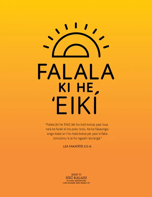 pousitā “Falala ki he ʻEikí
