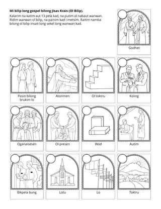 ektiviti peis bilong ol pikinini