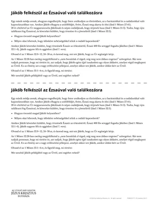 Jákób felkészül az Ézsaúval való találkozásra