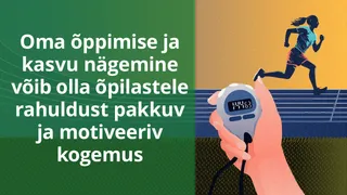 Õppimise ja kasvamise märkamise meem